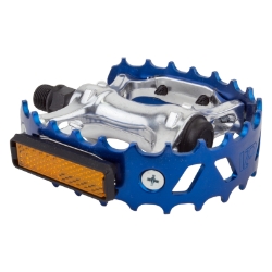 PEDALS BK-OPS MX BEARTRAP 9/16 ANO-BU 