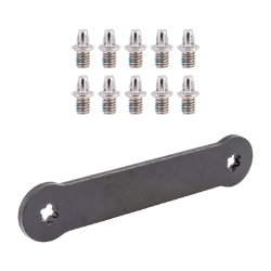 PEDALS OR8 RAZR M4-10 SS REP PINS SL BGof10 