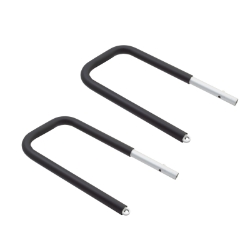 BIKE RACK RR MBB 6in SUP BAR SET BK  (N) 