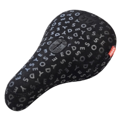 SADDLE ODY MX PIVOTAL FAT CAP 40YR LE BK-SUEDE 