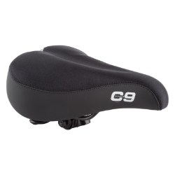 SADDLE C9 COMFORT WEB SPRING LYCRA BK 