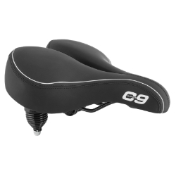 SADDLE C9 CRUISER SOFA SOFT TOUCH VINYL BK 