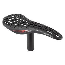 SADDLE TIOGA D-SPYDER EVO CARBON w/POST 27.2x78mm BK 