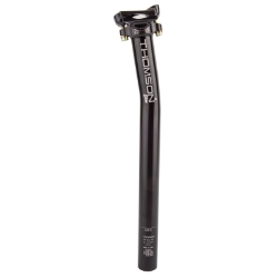 SEATPOST THOM 27.2 330mm-BK 16mm SETBACK 