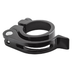 SEATPOST CLAMP SUNLT 31.8 SAFETY LOC BK 