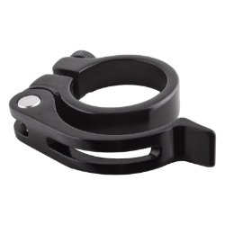 SEATPOST CLAMP SUNLT 34.9 SAFETY LOC BK 
