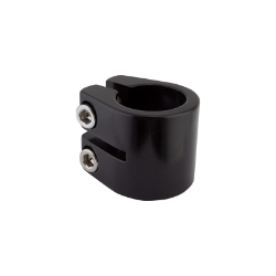 SEATPOST CLAMP BK-OPS DBL VISE 1-1/8 BK 