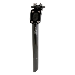 SEATPOST CC EESILK+ CRBN SUSPN 31.6x362mm BK 