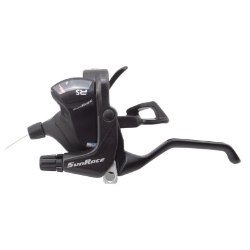 SHIFTER SUNRACE HB STFS33 FLAT BAR TRIGGER/BRAKE 2s LH V BK 