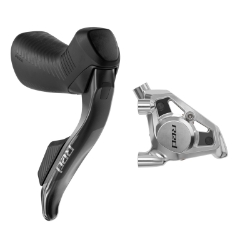 SHIFTER SRAM RED AXS E1 HYD DISC RH 1800 FLAT MOUNT NO ROTOR CARB-GY 