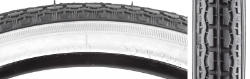 TIRE SUNLT 20x1-3/4 S7 BK/WH STREET K126 WIRE 