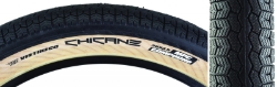 TIRE VEE CHICANE 26x3.5 BK/TAN WIRE/72 