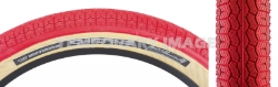 TIRE SE BIKES CHICANE 26x3.5 RD/TAN WIRE/72 