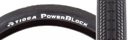 TIRE TIOGA POWERBLOCK 20x1.6 WIRE BK 