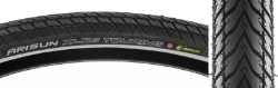 TIRE ARISUN XLR8 TOURING 700x38 BK/REF WIRE/60 PD E50 