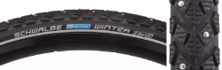 TIRE SWB WINTER 700x30 ACTIVE TWIN K-GUARD BK/BSK/REF 118-STUD-SNOW WIRE 