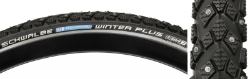 TIRE SWB MARATHON WINTER PLUS 26x1.75 PERF TWIN SM-GUARD BK/BK/REF 200-STUD-SNOW WIRE 