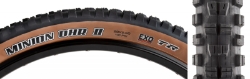 TIRE MAX MINION DHR II 27.5x2.4 BK/SK FOLD/60 EXO/TR/WT/DSK 