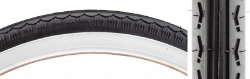 TIRE SUNLT 26x2.125 BK/WH STREET K130 WIRE 