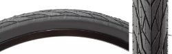 TIRE SUNLT UTILIT 26x1.5 BK/BK CITY SLICK IV H481 WIRE 