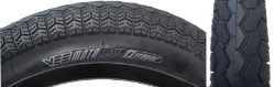 TIRE VEE CHICANE 20x4.0 BK/BK WIRE/26 ENDURO/OVER RIDE E50 8-20PSI 