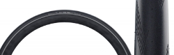 TIRE SWB ONE PLUS 700x25 PERF TWIN SKIN SM-GUARD BK/BK/REF ADDIX E25 WIRE 