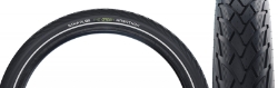TIRE SWB MARATHON 27x1-1/4 PERF TWIN SKIN GN-GUARD BK/BK/REF ADDIX ECO E25 WIRE 