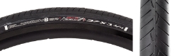 TIRE SUNLT 27x1-1/4 BK/BK FLATSHLD WIRE BELTED 