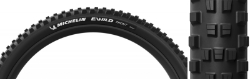 TIRE MICHELIN E-WILD FT 27.5x2.6 BK/BK FOLD/2x33 MAGI-X/E50/TLR 