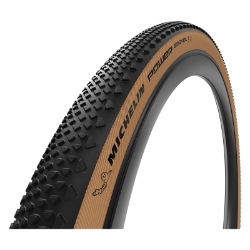 TIRE MICHELIN POWER GRAVEL 700x57 BK/TAN FOLD/3x120 MAGI-X/HDS/BTBS/TLR/E25 