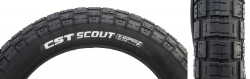 TIRE CSTP SCOUT 20x4.0 BK/BK WIRE E-FAT 