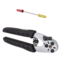 TOOL CABLE CUTTER SUNLT DMP-1 w/PRO DIMPLE CRIMPER 