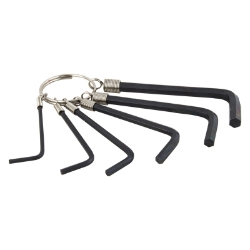 TOOL ALLEN WRENCH SUNLT SET ON RING 2/2.5/3/4/5/6mm 