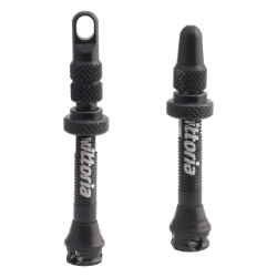 VALVE TUBELESS VITTORIA MULTIWAY PV 40mm ALY BK PAIR 