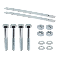 BASKET SUN TRIKE REP FITTINGS 2-PLATES/4-BOLTS/WASHERS/NUTS 