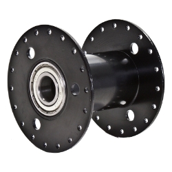 HUB SUN TRIKE REP RR IDLER 36Hx80G w/BRNGS BLK 
