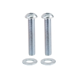 BIKE SUN SKR SIDEbySIDE KIT REP BRACE BOLT/NUT DOWN TUBE SETof2 