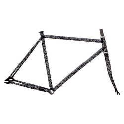 FRAME AFFINITY METRO KEITH HARING BK/WH XS w/FORK 