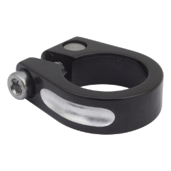 SEATPOST CLAMP TOPEND ALY 25.4 BLK 