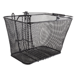 BASKET SUNLT FT MESH L/O DLX BK14.5x8.5x7 w/BRACKET 