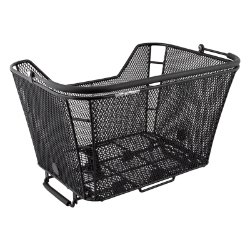 BASKET SUNLT RR MESH RACTOP STL 16x12x9BK 
