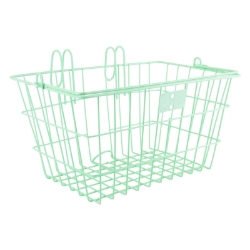 BASKET SUNLT FT WIRE L/O S-GN 14.5x8.5x7 