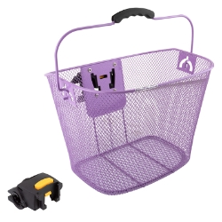 BASKET SUNLT FT MESH QR PU W/25.4-31.8 BRACKET 