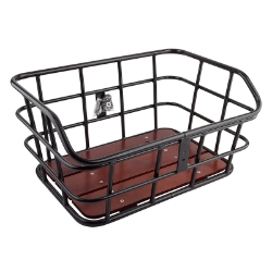 BASKET SUN TRIKE REP BAJA ALY BLACKW/WOOD BASE 