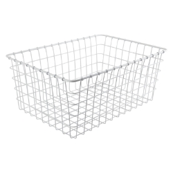 BASKET WALD 1275WH 21x15x9 WH NO/HDWR NOBANDS 