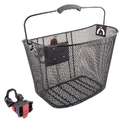 BASKET SUNLT FT MESH Q/R BK 22.2/31.8 w/BRACKET 