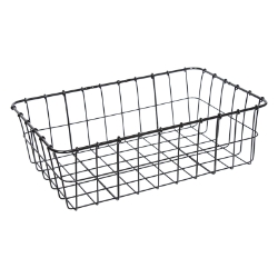 BASKET WALD #37GB 15x10x5 NO/HDWR BK 
