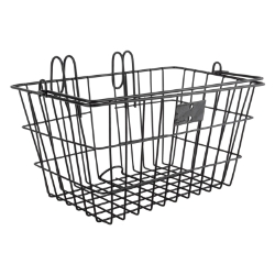 BASKET SUNLT FT WIRE L/O BK 14.5x8.5x7 