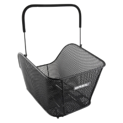 BASKET BASIL RR RACTOP MESH ICON M MIK w/HANDLE BK 