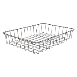 BASKET WALD #42 CURLED HALF-HEIGHT 17x12x3 NO/HDWR BK 